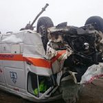 علت حادثه تصادف آمبولانس در محور علویجه مشخص شد
